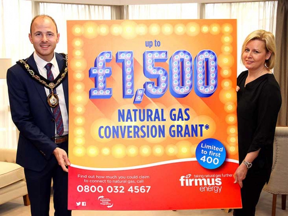 Image: firmus energy £1,500 natural gas conversion launch