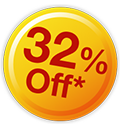 Save 32% off*