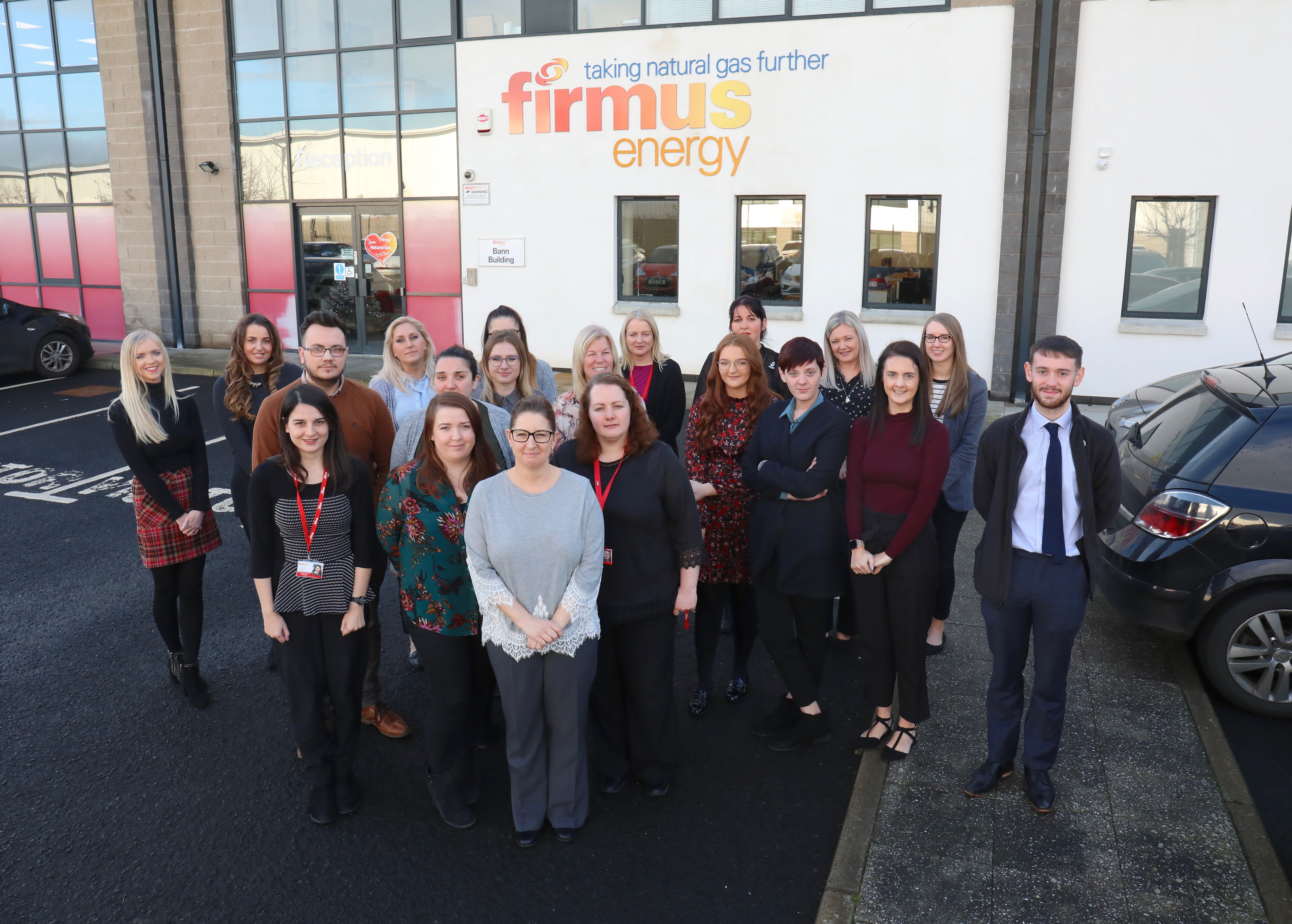 Image: firmus energy staff 2015