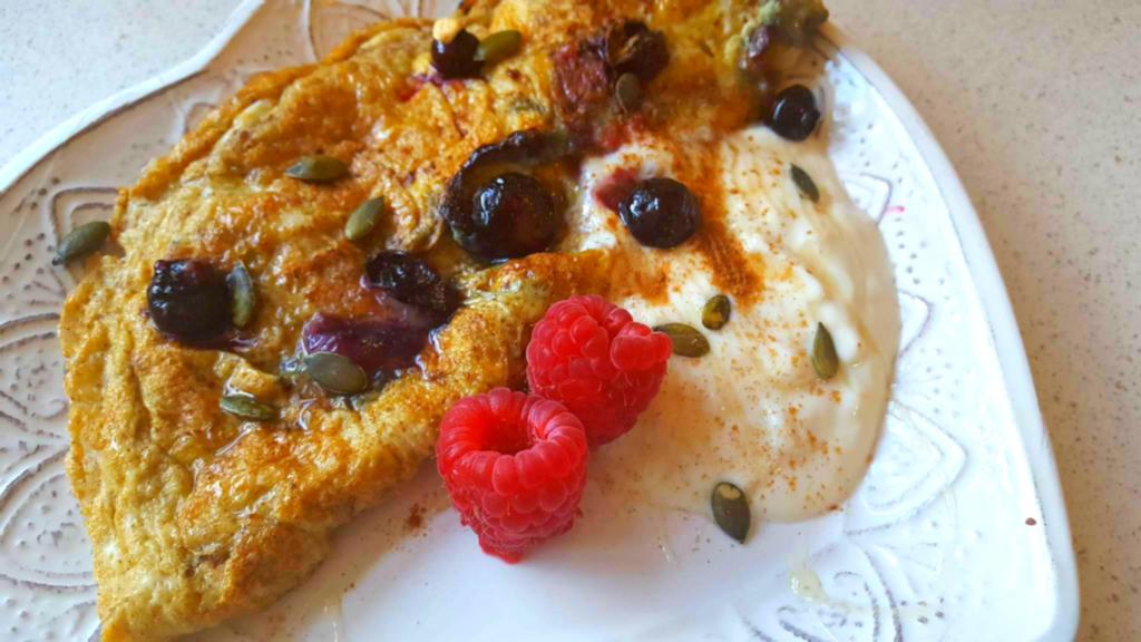 Sweet Breakfast Omelette method