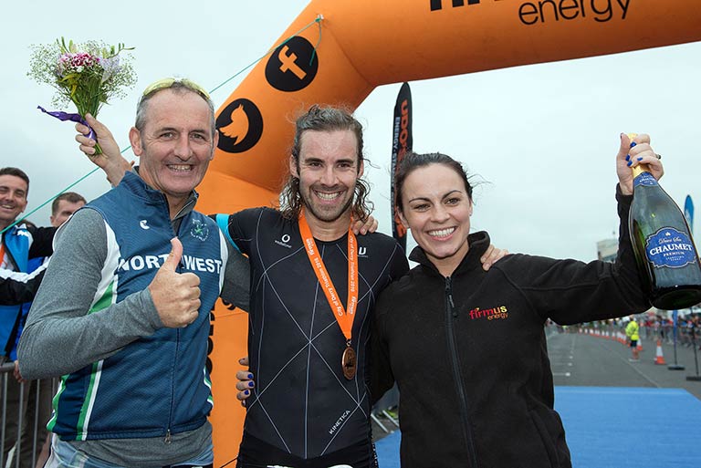 Image: Paul McGiloway, Byran Keane Triathlete, firmus energy