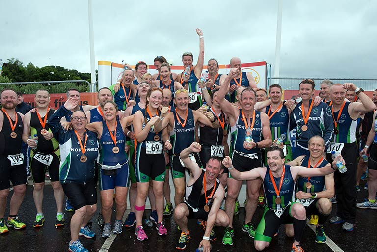 Image: NorthWest Triathlon Team at firmus triathlon