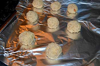 Image: blend chicken into small balls - firmus recipe