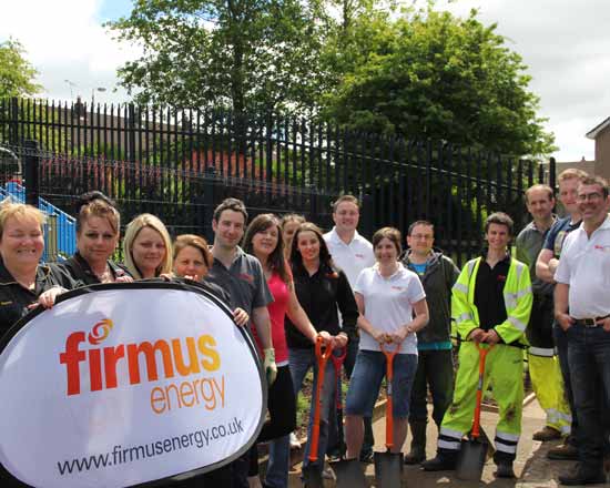 Image: firmus energy Cullybackey Warming Communities