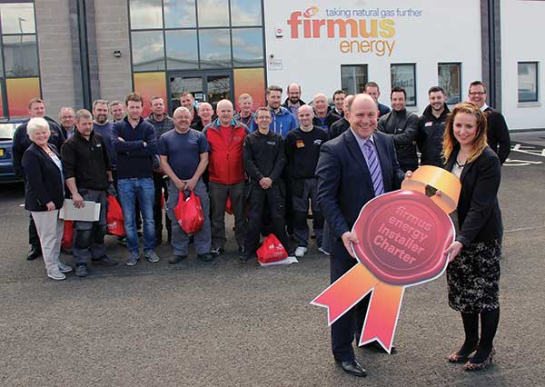 Image: firmus energy installer charter launch