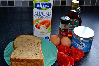 Image: Ingredients for french toast - firmus energy