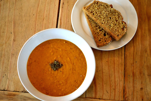 Bacon & Sweet Potato Soup 5