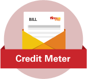 Image: Credit meter bill icon